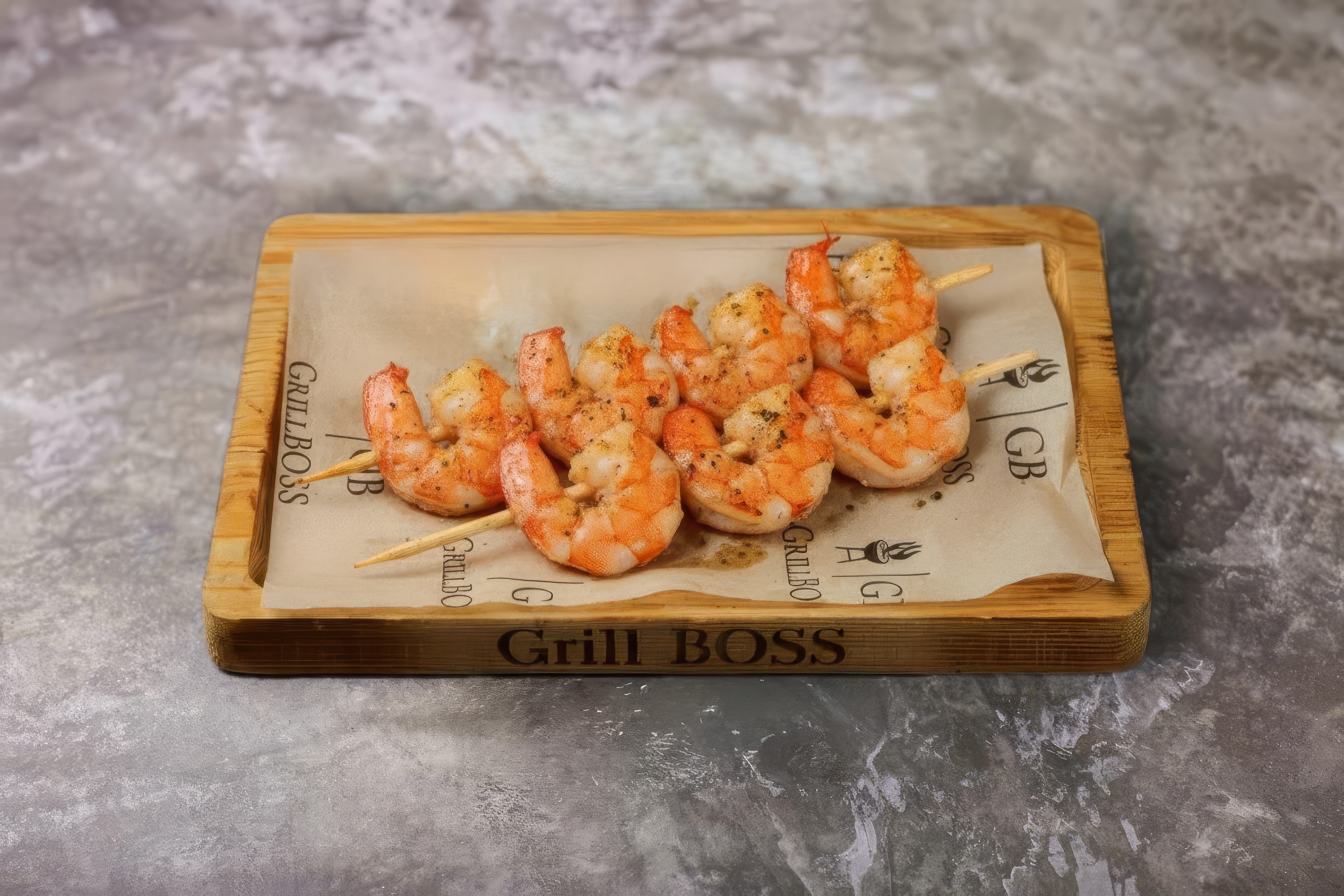 Shrimp skewers
