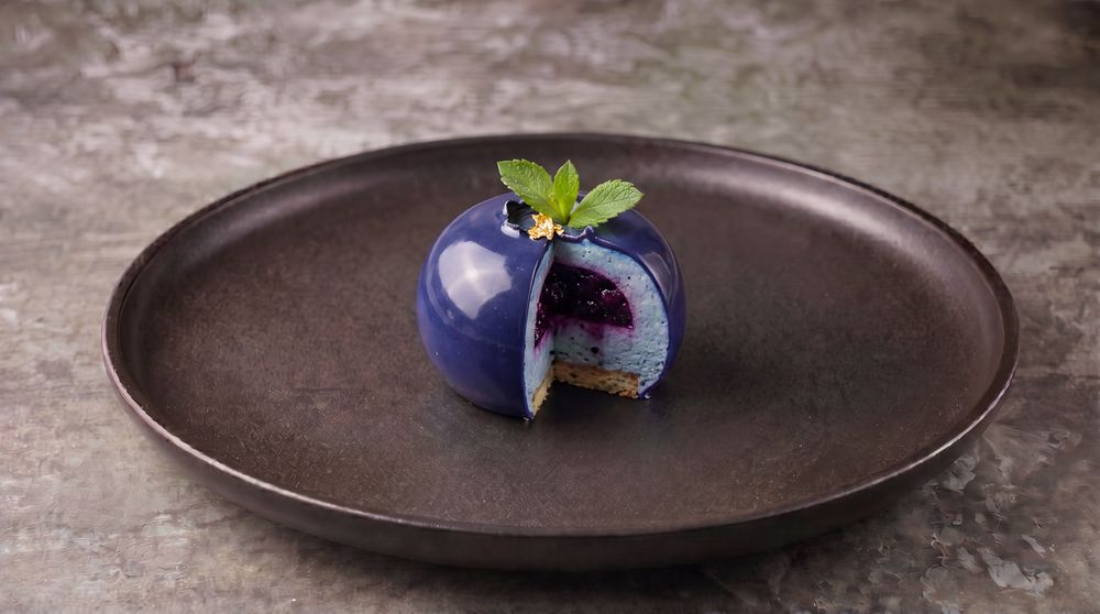 Case blueberries