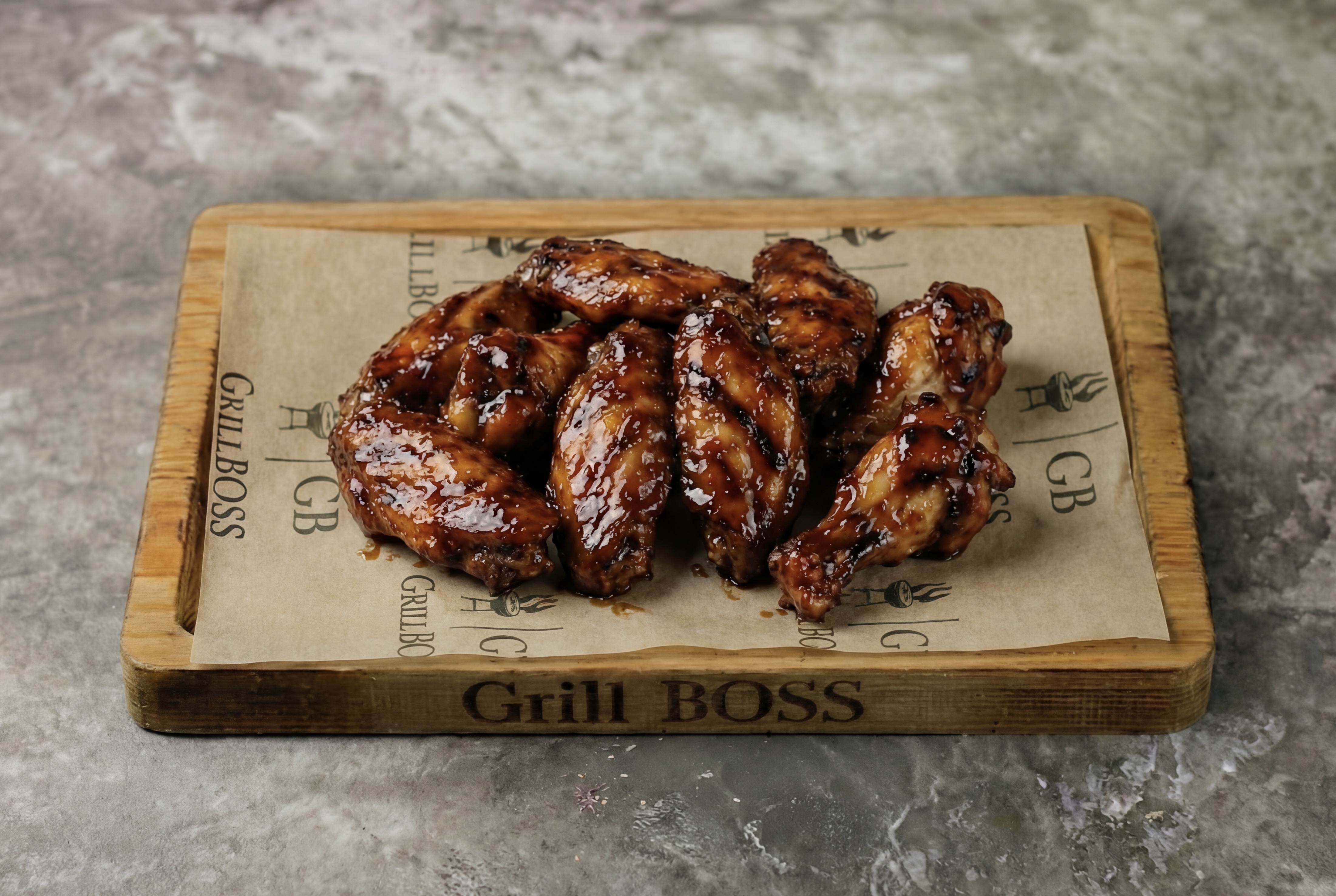 Крылья в соусе кола