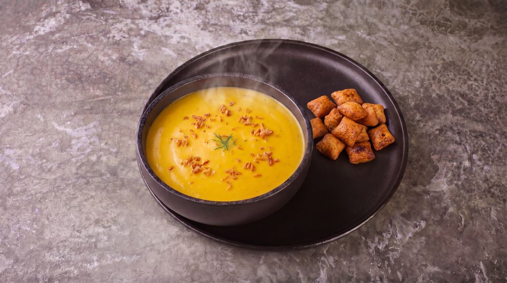 Cheese cream soup