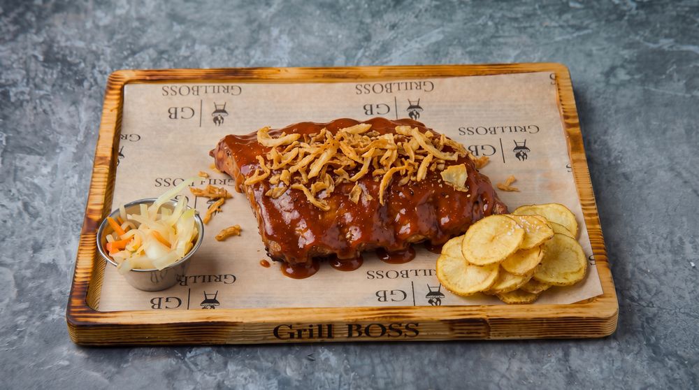 Pork Ribs in Buffalo Sauce